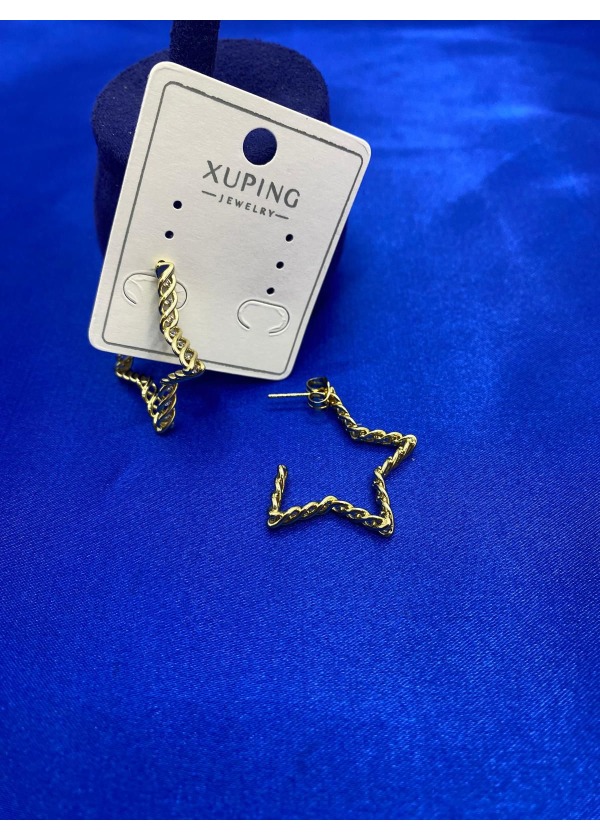 Star Chain Gold Küpe